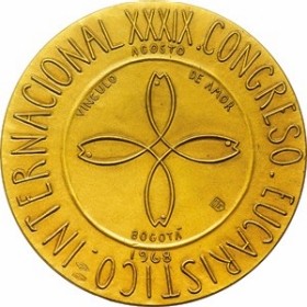 39° Congresso Eucaristico Internazionale di Bogota, 1968